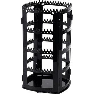 360 Rotating Earring Holder and Jewelry Organizer, 4 Tiers Jewelry Rack Display